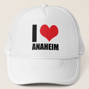 Boné Eu amo Anaheim