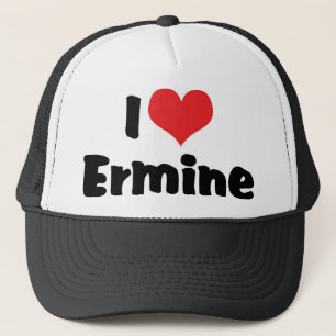 Boné Eu Amo Arminho do Coração