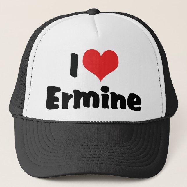 Boné Eu Amo Arminho do Coração (Frente)