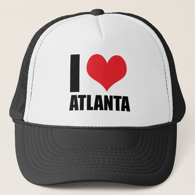 Boné Eu amo Atlanta usa (Frente)