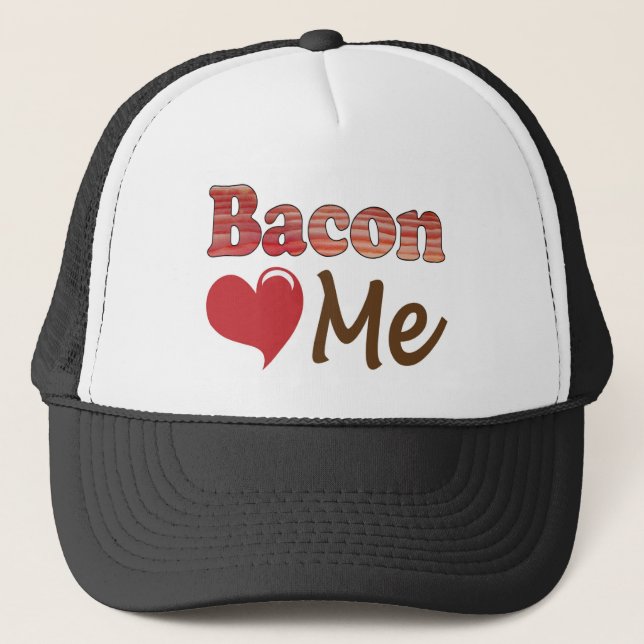 Boné Eu Amo Bacon (Frente)