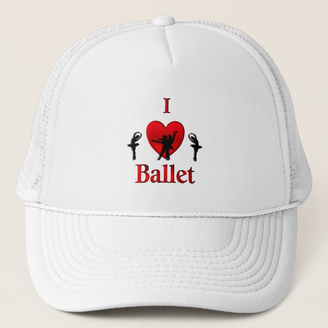 Boné Eu Amo Ballet (Frente)
