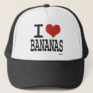 Boné Eu amo bananas