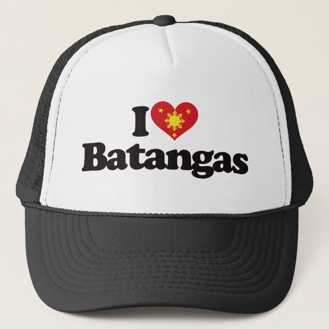 Boné Eu amo Batangas (Frente)