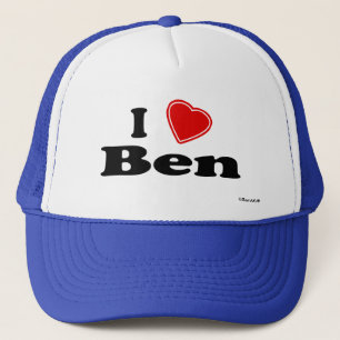 Boné Eu amo Ben