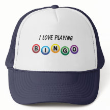 Eu Amo Bingo Trucker Hat