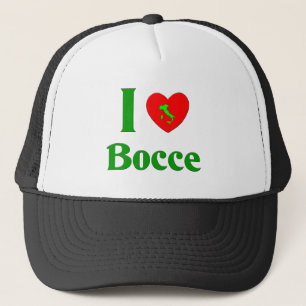 Boné Eu amo Bocce