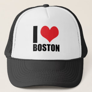 Boné Eu amo Boston