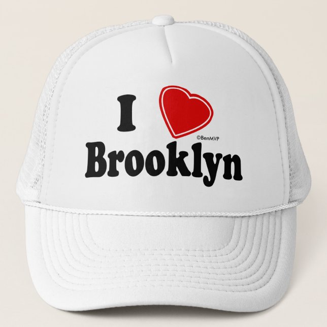 Boné Eu amo Brooklyn (Frente)