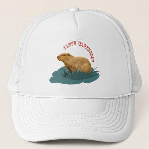 Boné Eu amo capivaras