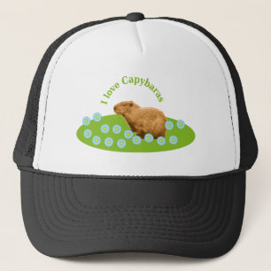 Boné Eu amo Capybaras