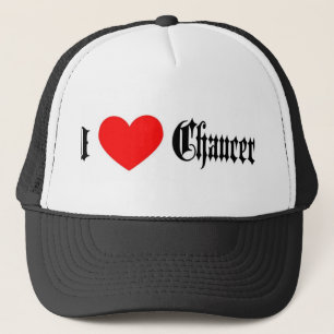 Boné Eu amo Chaucer