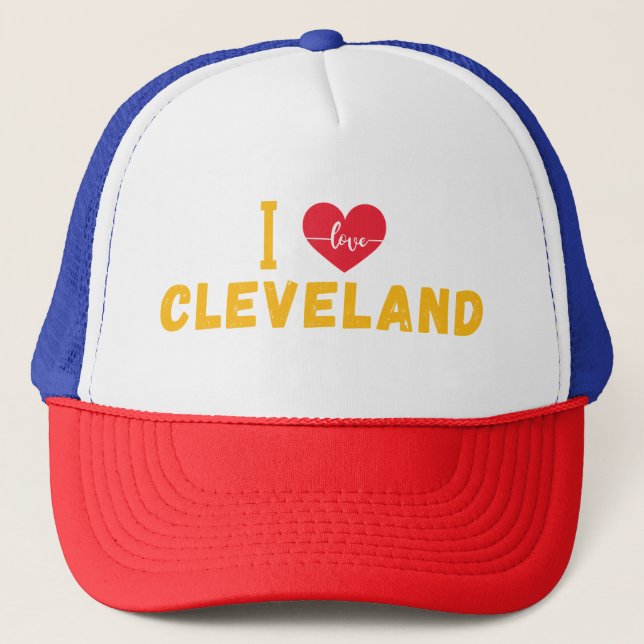 Boné eu amo Cleveland, Ohio (Frente)