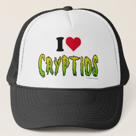 Boné Eu amo Cryptids