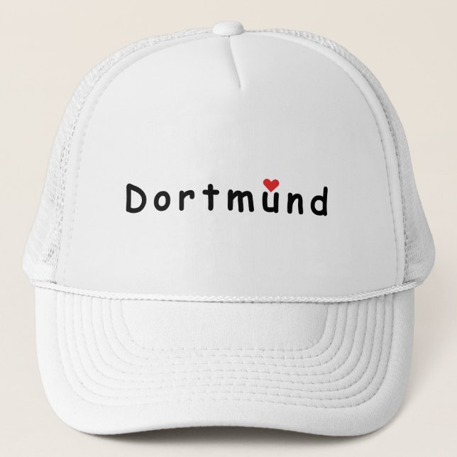 Boné Eu amo Dortmund Alemanha (Frente)