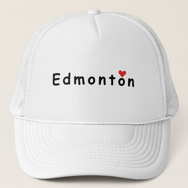 Boné Eu amo Edmonton (Frente)