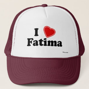 Boné Eu amo Fatima