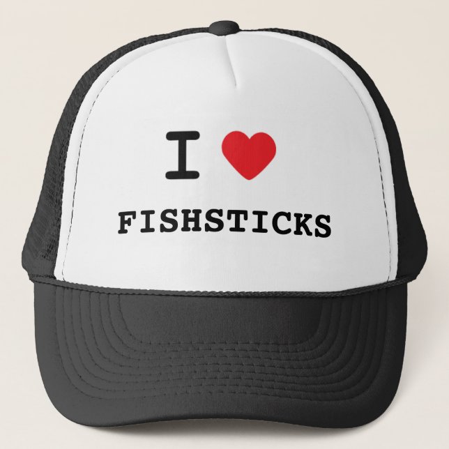 BONÉ EU AMO FISHSTICKS (Frente)