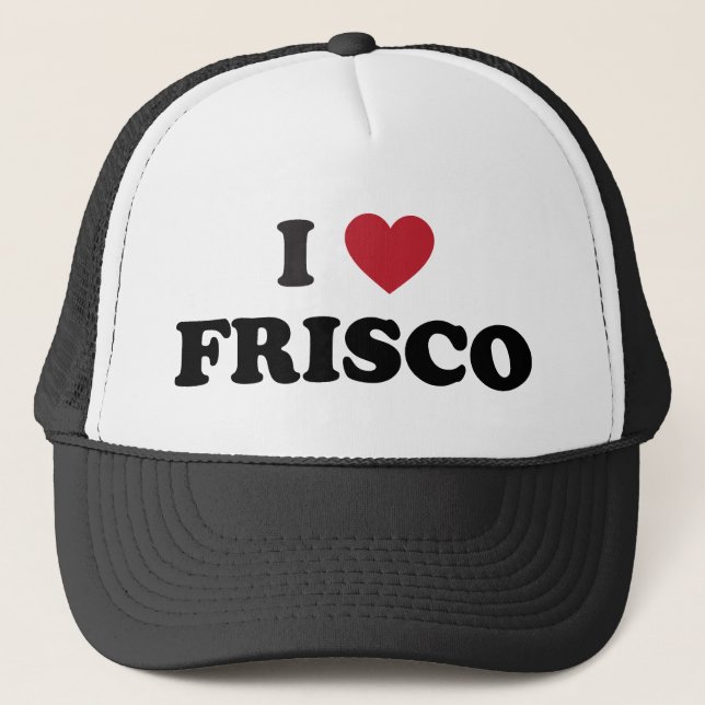Boné Eu amo Frisco Texas (Frente)