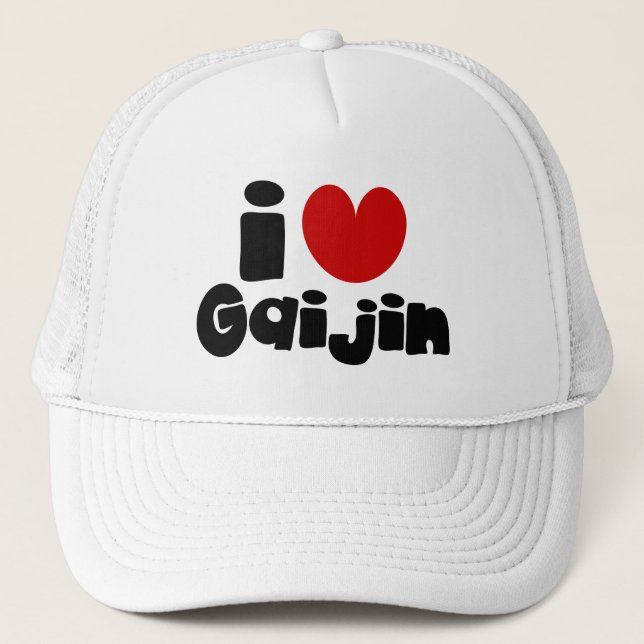 Boné eu amo Gaijin (Frente)