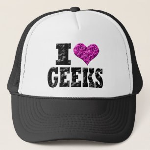 Boné Eu amo geeks