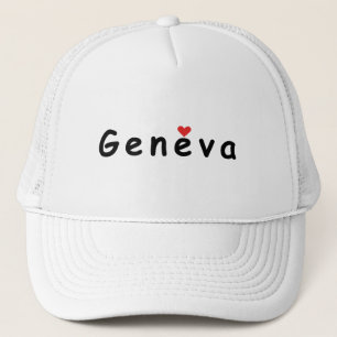 Boné Eu amo Genebra