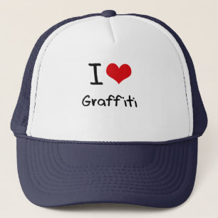 Boné Eu amo grafites