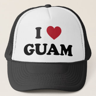 Boné Eu amo Guam