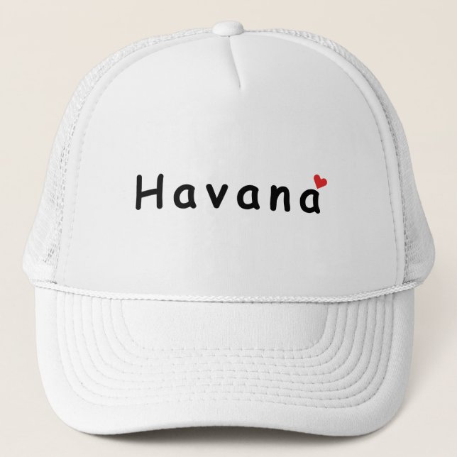 Boné Eu amo Havana Cuba (Frente)