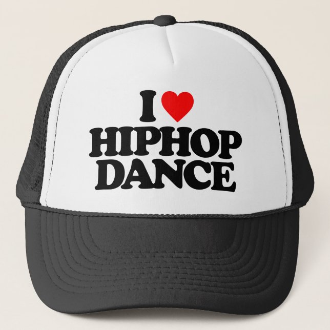 BONÉ EU AMO HIPHOP DANCE (Frente)