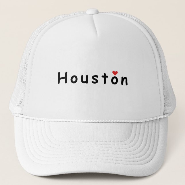 Boné Eu amo Houston (Frente)