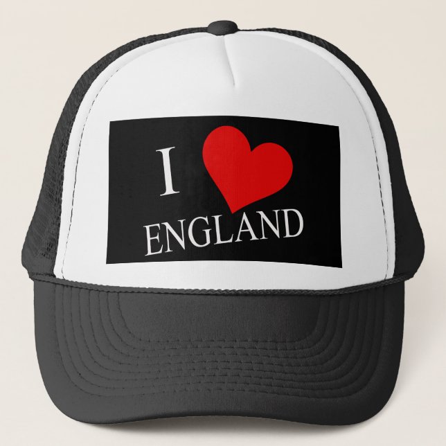 Boné Eu Amo Inglaterra wt tht (Frente)
