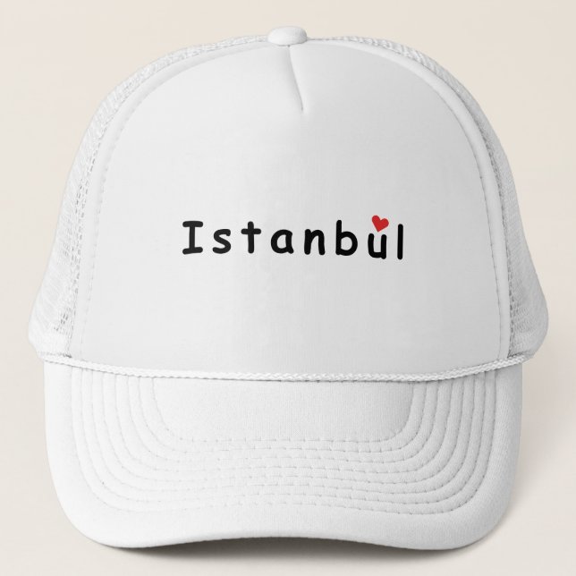 Boné Eu amo Istambul (Frente)