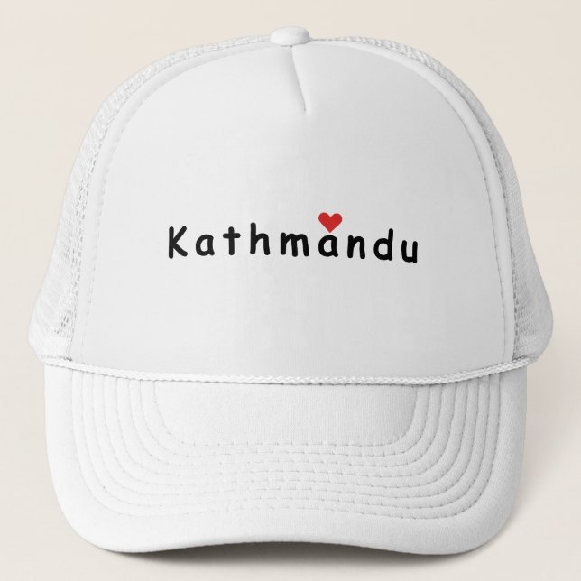 Boné Eu amo Katmandu Nepal (Frente)