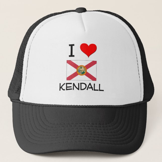 Boné Eu amo KENDALL Florida (Frente)
