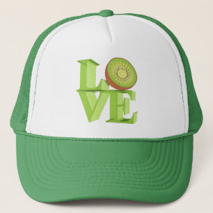 Boné EU AMO KIWI (Frutas Kiwi/Berry Kiwi)