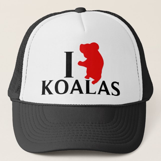 Boné Eu amo Koalas (Frente)