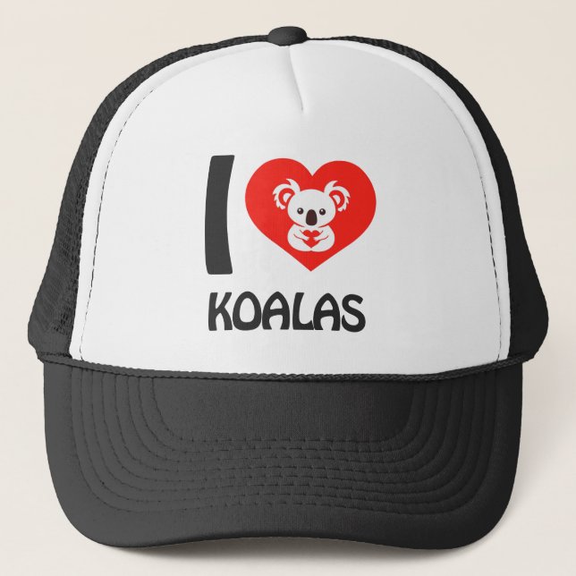Boné Eu amo Koalas (Frente)