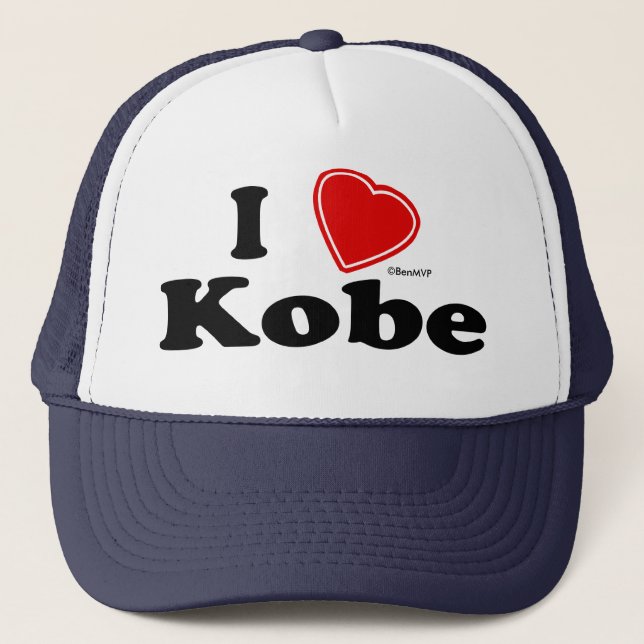 Boné Eu amo Kobe (Frente)