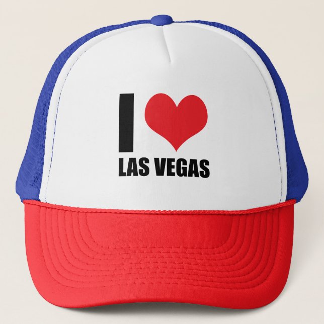 Boné Eu amo Las Vegas (Frente)