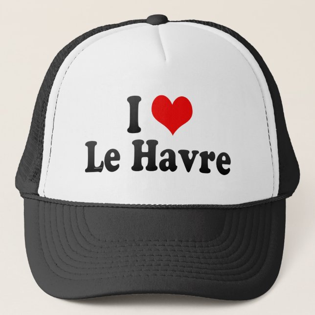 Boné Eu amo Le Havre, France (Frente)