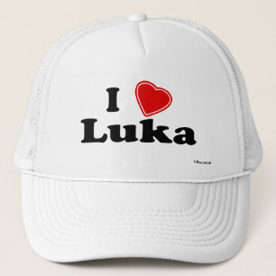 Boné Eu amo Luka