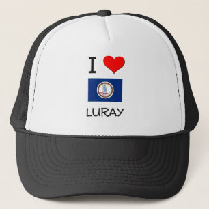 Boné Eu amo Luray Virgínia
