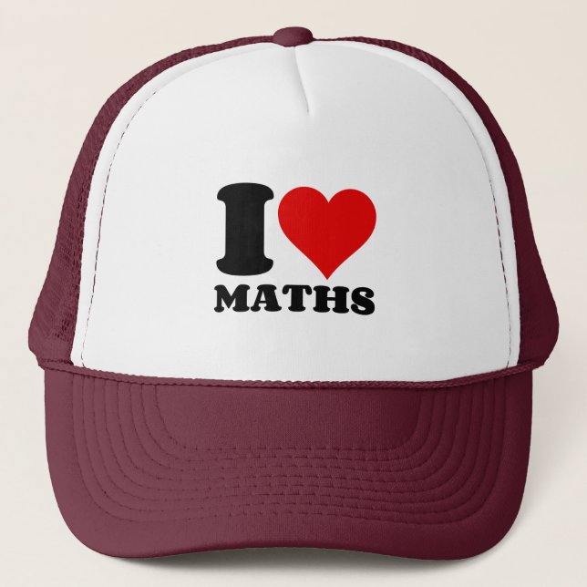 BONÉ EU AMO MATEMÁTICA (Frente)