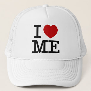 Boné Eu amo-me coração mim dignidade da confiança do