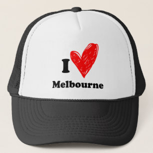 Boné Eu amo Melbourne