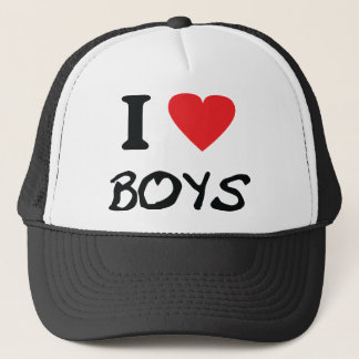 Boné eu amo meninos