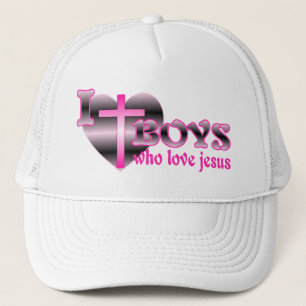 Boné Eu Amo Meninos Que Amam Jesus