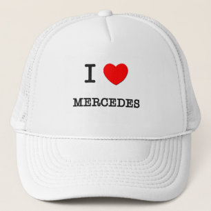 Boné Eu amo Mercedes