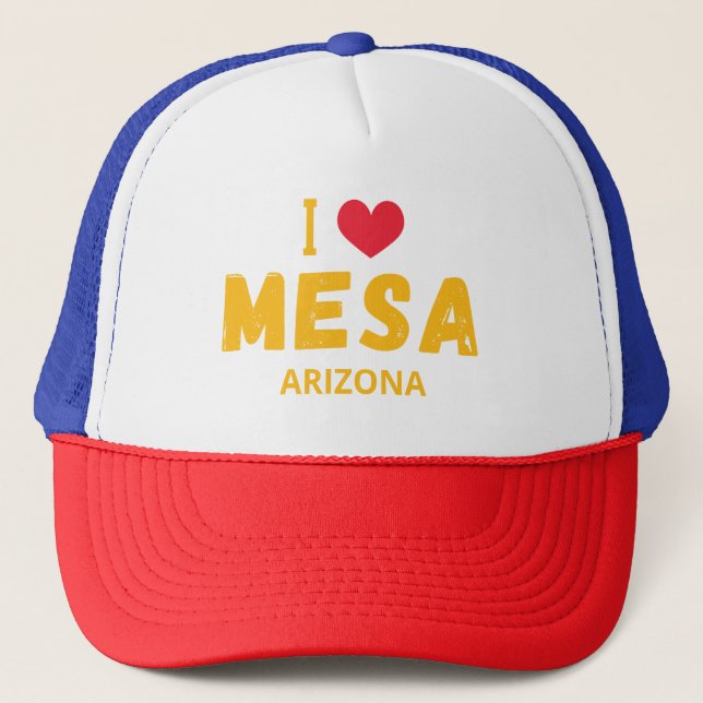 Boné eu amo Mesa, Arizona (Frente)